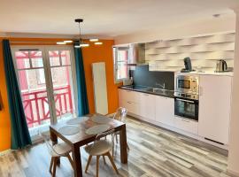 Plage à 50m Appartement Rêves ensoleillés Villa Les Bains de Mers, hotel in Mers-les-Bains