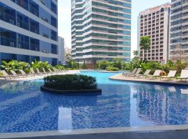 Heart of Makati, Fully furnished condo, cbd central location, hotel perto de RCBC Plaza, Manila