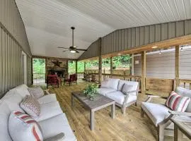 Blairsville Tiny Home with Covered Furnished Deck!