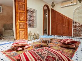 Riad dar Celine, hotell med parkering i Rabat