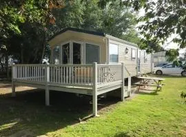 The Winchester luxury pet friendly caravan on Broadland Sands holiday park between Lowestoft and Great Yarmouth