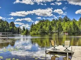 Northwoods Cabin with Lake Access and Boat Dock