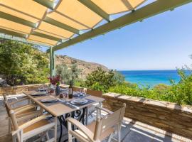Sun-rock house by the sea, hotel in Ándros