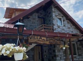 Vila Simona – hotel w mieście Mavrovo