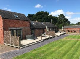 Cheswardine에 위치한 주차 가능한 호텔 The Stables and Granary at Shawbroom Farm