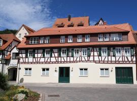 Das schiefe Haus Wohnung Odenwald, pet-friendly hotel in Heppenheim an der Bergstrasse
