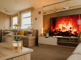 Cosy Caravan Craig Tara, glamping en Ayr