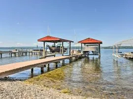 Lakeside Lodi Hideaway with Dock and Nearby Parks