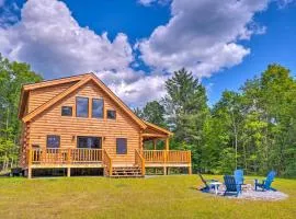 Peaceful North Haverhill Haven with Wood Fire Pit