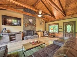 Secluded Franklin Getaway with Hot Tub and Rec Room