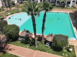 Appart Confort - 6 pers - Piscine - Plage- El Mansouria