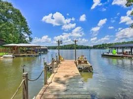 Lakefront Eatonton Getaway with Dock and Grill!