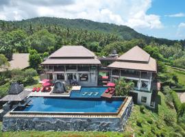 Samui Ridgeway Villa - Private Retreat with Panoramic Sea Views, hytte i Koh Samui 