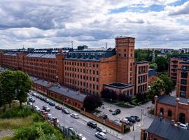 Loft Glamour by LookAp, hotel Ksiezy Mlyn Factory környékén Łódźban