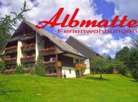 B4 Schwarzwald-Fewo an der Alb, apartamentai mieste Mensenšvandas