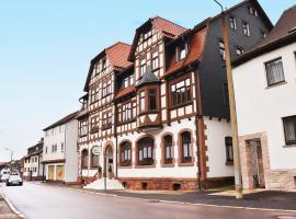 Hotel Zur Hallenburg, pensionat i Kurort Steinbach-Hallenberg