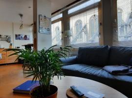 St Catherine - Sweet home - Bxl - Studio Apartment with city view, hotel cerca de Rue Neuve, Bruselas