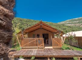 Sea Glamping, luxury tent in Kotor