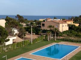 Ca La Cristina - 5 pax 2 habs dobles 2 piscinas 2 mins a la playa - Espacioso Jardín