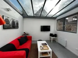 Maison climatisée avec jardin
