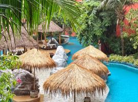 Seven Seas Condo Resort Jomtien Pattaya #Pool View #Near Beach, lomakeskus Jomtien Beachillä