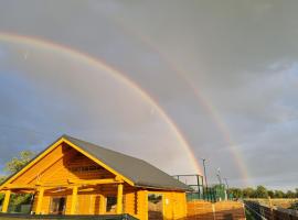 Agroturystyka dom z bali całoroczny, Villa in Turbia