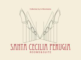 Santa Cecilia Perugia - Rooms&Suite, viešbutis Perudžoje