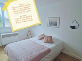 Chambre ZEN Tout confort pres de Saint Marceau, B&B di Saint-Jean-le-Blanc