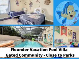 Flounder Vacation Home، بيت عطلات شاطئي في أورلاندو
