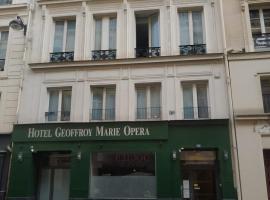 Hotel Geoffroy Marie Opéra, hotel in Paris