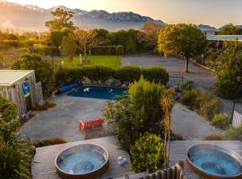 Alpine-Pacific Holiday Park, resort village in Kaikoura