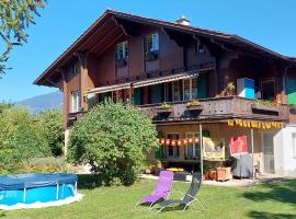 Chalet Sunnmätteli, cabin in Wilderswil