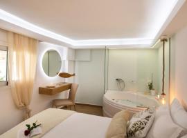 LEFKAS CITY APARTMENTS & Suites, hotelli Lefkaksella