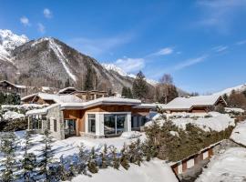 Chalet Safari. Face au Mont-Blanc., Hotel in Chamonix-Mont-Blanc