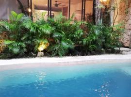 Agua & Selva luxury Jungle loft, hotel met parkeren in Tulum Pueblo