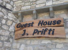 Guest House J.Prifti, готель у місті Берат