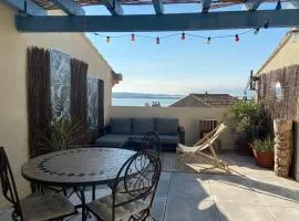 Appartement moderne, vue imprenable