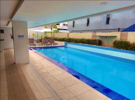 Flat beira mar Tamba&uacute;