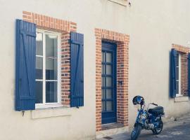 La Maison Bleue, casă de vacanță din Villefranche-Sur-Cher