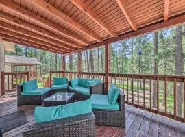 Pet-Friendly Ruidoso Home with Deck and Forest Views!