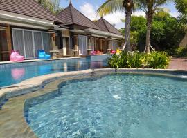 New Horizon Rice Fields & Beach Villas in Bali, hotel en Siyut