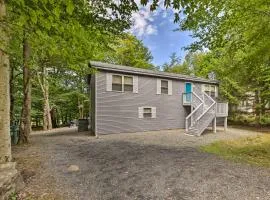 Furnished Deck and Lake Access Poconos Place!