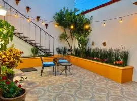 Iluminada y confortable habitaciones en Casa Margarita Oaxaca