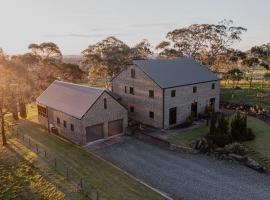 47 WOOLSHED ROAD - Adelaide Hills rural retreat、Mount Torrensのキッチン付きホテル