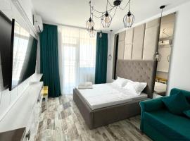 NOVSEE Luxury Studio Mamaia Nord: Mamaia-Sat – Năvodari şehrinde bir apart otel