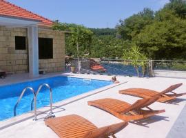 Seaside family friendly house with a swimming pool Puntinak, Brac - 767, hotel in Selca