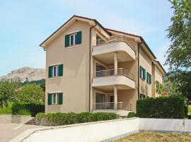 Apartments by the sea Baska, Krk - 18845, hotel v destinaci Baška