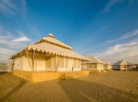 Bhavya Resort - Luxury Boutique Desert Camp, luxussátor Dzsaiszalmerben
