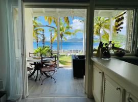 Blue Lagoon, cottage les pieds dans l eau: Terre-de-Haut şehrinde bir otel