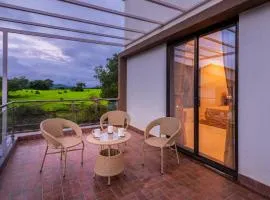 SaffronStays Aster, plunge pool villa with garden, Lonavala